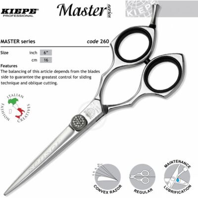 Kiepe FOUR STARS Master 260 Swarowski design - kadernícke nožnice na kĺzavé strihy VÝPREDAJ: 260 / 6 " Swarowski design Kiepe FOUR STARS Master 260 Swarowski design - kadernícke nožnice na kĺzavé strihy VÝPREDAJ: 260 / 6 " Swarowski design