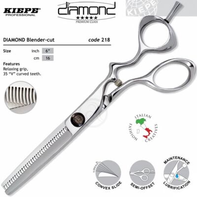 VÝPREDAJ: Kiepe THREE STARS Diamond Series 218 / 6 " Blender cut VÝPREDAJ: Kiepe THREE STARS Diamond Series 218 / 6 " Blender cut