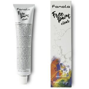 DOPREDAJ: Fanola Free Paint - semipermanentné farby na vlasy, 60 ml Clear - biela DOPREDAJ: Fanola Free Paint - semipermanentné farby na vlasy, 60 ml Clear - biela