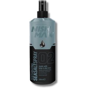 Nishman Texturizing Sea Salt Spray 02 - slaný sprej s obsahom aloe vera a morskej riasy, 200 ml Nishman Texturizing Sea Salt Spray 02 - slaný sprej s obsahom aloe vera a morskej riasy, 200 ml