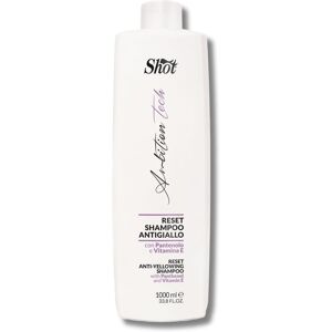 Shot Ambition Tech Reset Anti-Yellowing Shampoo - šampón proti nežiadúcim odleskom 1000 ml Shot Ambition Tech Reset Anti-Yellowing Shampoo - šampón proti nežiadúcim odleskom 1000 ml