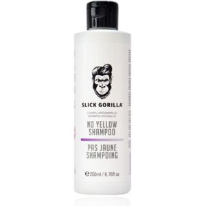 VÝPREDAJ: Slick Gorilla No Yellow Shampoo - šampón na neutralizáciu žltého odlesku, 200 ml VÝPREDAJ: Slick Gorilla No Yellow Shampoo - šampón na neutralizáciu žltého odlesku, 200 ml