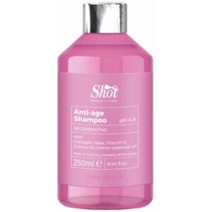 Shot Anti-Age Shampoo - šampón pre obnovu a regeneráciu 250 ml Shot Anti-Age Shampoo - šampón pre obnovu a regeneráciu 250 ml