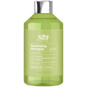 Shot Texturizing Shampoo - šampón pre vytvorenie textúry pre jemné aj kučeravé vlasy Texturizing - šampón, 250 ml Shot Texturizing Shampoo - šampón pre vytvorenie textúry pre jemné aj kučeravé vlasy Texturizing - šampón, 250 ml