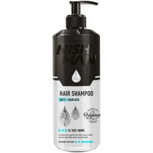 Nishman Hair Shampoo ANTI-HAIRLOSS - šampón pre mužov proti vypadávaniu vlasov, 480 ml Nishman Hair Shampoo ANTI-HAIRLOSS - šampón pre mužov proti vypadávaniu vlasov, 480 ml