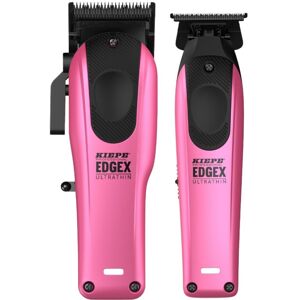 Kiepe EdgeX Ultra Thin Combo - sada strihacieho a kontúrovacieho strojčeka + M22 - olej na mazanie, 200 ml 6600.3 PINK - v ružovej farbe Kiepe EdgeX Ultra Thin Combo - sada strihacieho a kontúrovacieho strojčeka + M22 - olej na mazanie, 200 ml 6600.3 PINK - v ružovej farbe