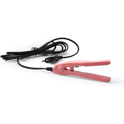 Mini FLAT IRON - profesionálna mini žehlička na vlasy ružová Mini FLAT IRON - profesionálna mini žehlička na vlasy ružová