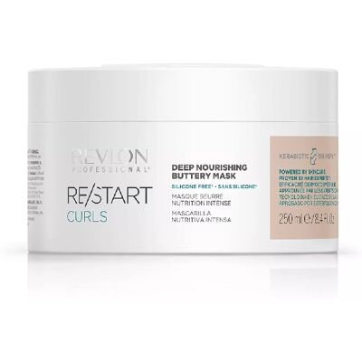 VÝPREDAJ: Revlon Re/Start Curls Deep Nourishing Buttery Mask - hĺbkovo výživná "maslová" maska na vlnité/kučeravé vlasy, 250 ml VÝPREDAJ: Revlon Re/Start Curls Deep Nourishing Buttery Mask - hĺbkovo výživná "maslová" maska na vlnité/kučeravé vlasy, 250 ml