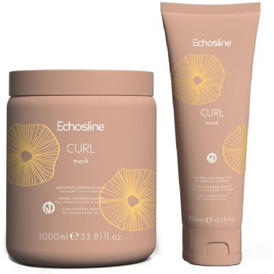 Echosline Curl Mask - maska pre kučeravé a vlnité vlasy, 300 ml Echosline Curl Mask - maska pre kučeravé a vlnité vlasy, 300 ml