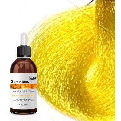Shot GEMSTONE Pure Pigment - farebné kvapky, 100 ml Amber - žltý Shot GEMSTONE Pure Pigment - farebné kvapky, 100 ml Amber - žltý