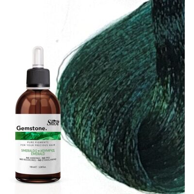Shot GEMSTONE Pure Pigment - farebné kvapky, 100 ml Emerald - zelené Shot GEMSTONE Pure Pigment - farebné kvapky, 100 ml Emerald - zelené