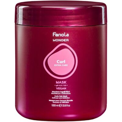 Fanola Wonder Curl Mask - maska pre vlnité, kučeravé a afro vlasy 1000 ml Fanola Wonder Curl Mask - maska pre vlnité, kučeravé a afro vlasy 1000 ml