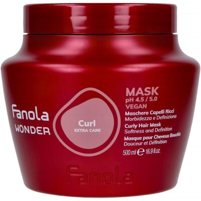 Fanola Wonder Curl Mask - maska pre vlnité, kučeravé a afro vlasy 500 ml Fanola Wonder Curl Mask - maska pre vlnité, kučeravé a afro vlasy 500 ml