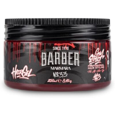 Marmara Hair Gel "No 33" Gum Effect Ultra Strong - ultra silný gél na vlasy so sviežou ľahkou vôňou, 250 ml Marmara Hair Gel "No 33" Gum Effect Ultra Strong - ultra silný gél na vlasy so sviežou ľahkou vôňou, 250 ml