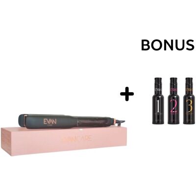 Evan Care Ionic HeatSyncX Straightener 250º - žehlička na zažehlovanie narovnávacích ošetrení Evan Care Ionic HeatSyncX Straightener 250º - žehlička na zažehlovanie narovnávacích ošetrení
