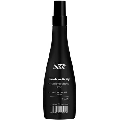 Shot Work Activity HEAT PROTECTOR SPRAY - termo-ochranný sprej, 150 ml Shot Work Activity HEAT PROTECTOR SPRAY - termo-ochranný sprej, 150 ml