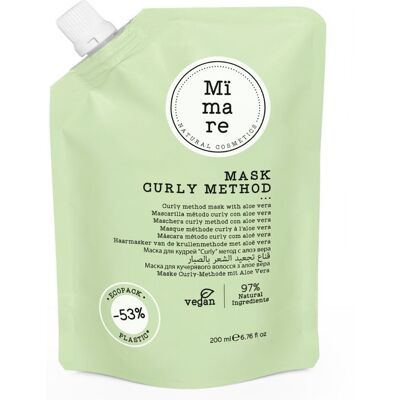 Mïmare Curly Method Mask - intenzívne hydratačná maska pre kučeravé a vlnité vlasy 200 ml Mïmare Curly Method Mask - intenzívne hydratačná maska pre kučeravé a vlnité vlasy 200 ml