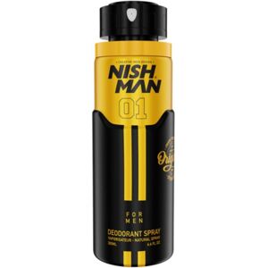 Nishman Deodorant Spray For Men - pánsky deodorant, 200 ml 01 Nishman Deodorant Spray For Men - pánsky deodorant, 200 ml 01