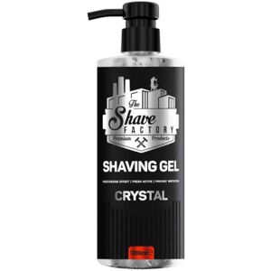 The Shave Factory Shaving Gel CRYSTAL - gél na holenie, 1250 ml The Shave Factory Shaving Gel CRYSTAL - gél na holenie, 1250 ml