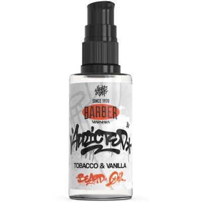 Marmara Barber Addicted Beard Oil Tobacco&Vanilla - olej na bradu s vôňou tabaku a vanilky, 50 ml Marmara Barber Addicted Beard Oil Tobacco&Vanilla - olej na bradu s vôňou tabaku a vanilky, 50 ml
