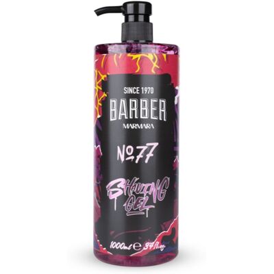 Marmara Barber Shaving Gel - gél na holenie - veľké balenie, 1 000 ml No 77 - ružovo-červený Marmara Barber Shaving Gel - gél na holenie - veľké balenie, 1 000 ml No 77 - ružovo-červený