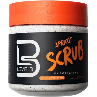L3VEL 3 Apricot Scrub - broskyňový peeling na tvár, 500 ml L3VEL 3 Apricot Scrub - broskyňový peeling na tvár, 500 ml