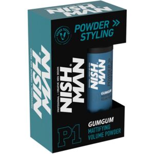 Nishman P1 "GUMGUM" Mattifying Volume Powder - objemový púder s vôňou žuvačky, 20 g Nishman P1 "GUMGUM" Mattifying Volume Powder - objemový púder s vôňou žuvačky, 20 g