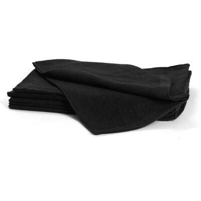 Bleachsafe Towels black 5080 - froté uterák čierny, 50 x 85 cm Bleachsafe Towels black 5080 - froté uterák čierny, 50 x 85 cm