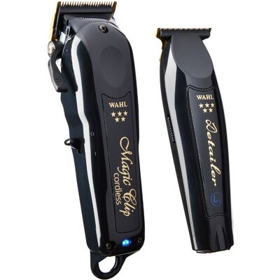 Wahl Cordless Barber Combo Black (3025726) - set strihacieho a kontúrovacieho strojčeka + stlačený vzduch, 400 ml + M22 olej na mazanie strihacej hlavice, 200 ml Wahl Cordless Barber Combo Black (3025726) - set strihacieho a kontúrovacieho strojčeka + stlačený vzduch, 400 ml + M22 olej na mazanie strihacej hlavice, 200 ml