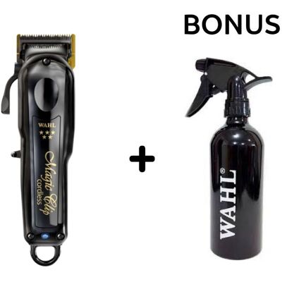 Wahl Magic Clip Cordless Black Edition 3026434 - profesionálny akumulátorový strihací strojček + M22 olej na mazanie strihacej hlavice, 200 ml Wahl Magic Clip Cordless Black Edition 3026434 - profesionálny akumulátorový strihací strojček + M22 olej na mazanie strihacej hlavice, 200 ml
