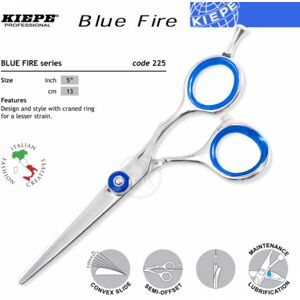 Kiepe FOUR STARS Blue Fire series 225 - profesionálne kadernícke nožnice VÝPREDAJ: 225 / 5 " Kiepe FOUR STARS Blue Fire series 225 - profesionálne kadernícke nožnice VÝPREDAJ: 225 / 5 "