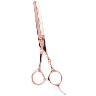 Eurostil ISIS Thinning Scissors 6" - profesionálne efilačné nožnice, pravá ruka 07024/70 - Rose Gold Eurostil ISIS Thinning Scissors 6" - profesionálne efilačné nožnice, pravá ruka 07024/70 - Rose Gold