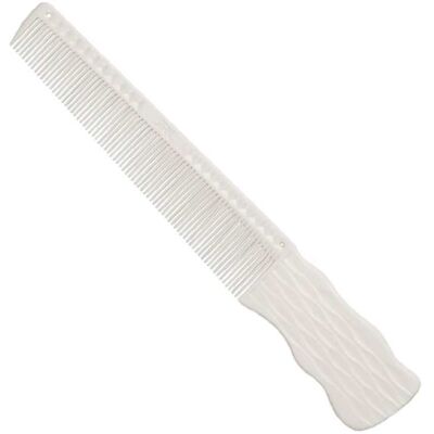 JRL Barbering Comb J204 - barber hrebeň J204 White - biely JRL Barbering Comb J204 - barber hrebeň J204 White - biely