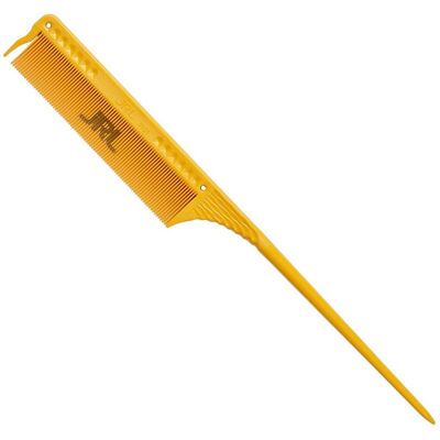 JRL J101 Fine Teeth Tail Comb 8,5" - tupírovací hrebeň s plastovým špicom J101 YELLOW JRL J101 Fine Teeth Tail Comb 8,5" - tupírovací hrebeň s plastovým špicom J101 YELLOW