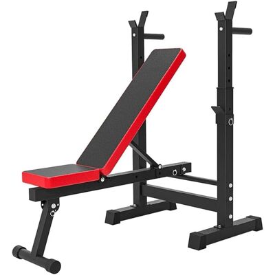Monkey-Gym Posilňovacia lavica so stojanmi na činku X-Sport Monkey-Gym Posilňovacia lavica so stojanmi na činku X-Sport