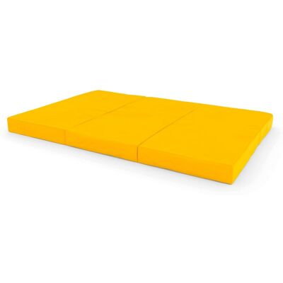 Monkey-Gym Gymnastický matrac 150x100x10 cm 3-dielny Comet - žltá Monkey-Gym Gymnastický matrac 150x100x10 cm 3-dielny Comet - žltá