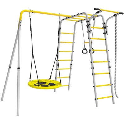 Monkey-Gym Záhradné preliezačky Happy Meadow - bocianie hniezdo Monkey-Gym Záhradné preliezačky Happy Meadow - bocianie hniezdo
