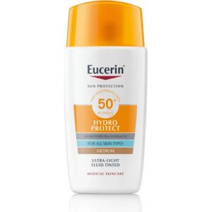 BEIERSDORF Beiersdort AG Eucerin Sun Ultra ľahký Fluid SPF50+ stredne tmavý 50 ml BEIERSDORF Beiersdort AG Eucerin Sun Ultra ľahký Fluid SPF50+ stredne tmavý 50 ml
