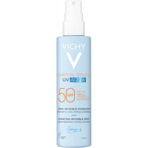 Vichy Capital Soleil UV Aqua ochranný sprej s hydratačným účinkom SPF 50 200 ml Vichy Capital Soleil UV Aqua ochranný sprej s hydratačným účinkom SPF 50 200 ml