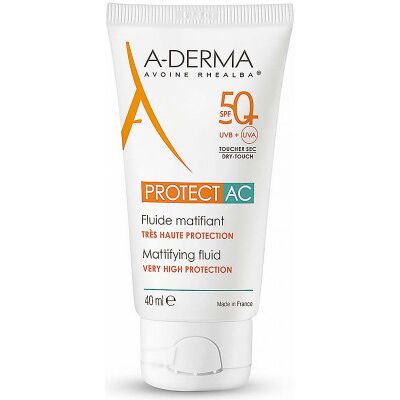 PIERRE FABRE DERMO A-Derma Protect AC zmatňujúci fluid SPF50+ 40 ml PIERRE FABRE DERMO A-Derma Protect AC zmatňujúci fluid SPF50+ 40 ml
