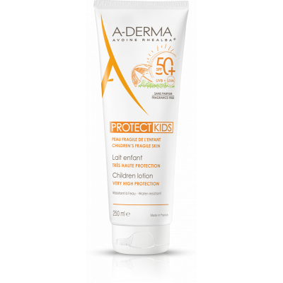 PIERRE FABRE DERMO A-Derma Protect Kids Lait mlieko pre deti SPF50+ 250 ml PIERRE FABRE DERMO A-Derma Protect Kids Lait mlieko pre deti SPF50+ 250 ml