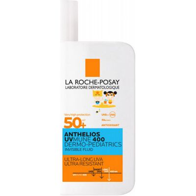LA ROCHE POSAY La Roche-Posay Anthelios Dermo-pediatrics Neviditeľný fluid SPF 50+ 50 ml LA ROCHE POSAY La Roche-Posay Anthelios Dermo-pediatrics Neviditeľný fluid SPF 50+ 50 ml
