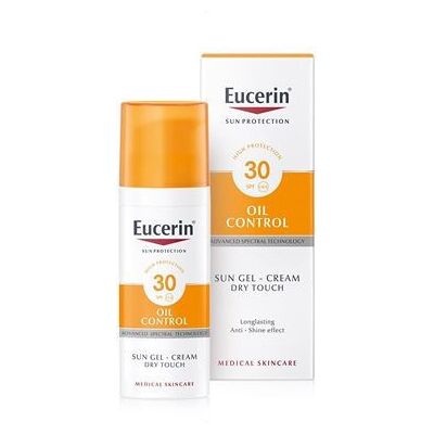 BEIERSDORF Eucerin Oil Control krémový gél na opaľovanie na tvár SPF30 50 ml BEIERSDORF Eucerin Oil Control krémový gél na opaľovanie na tvár SPF30 50 ml