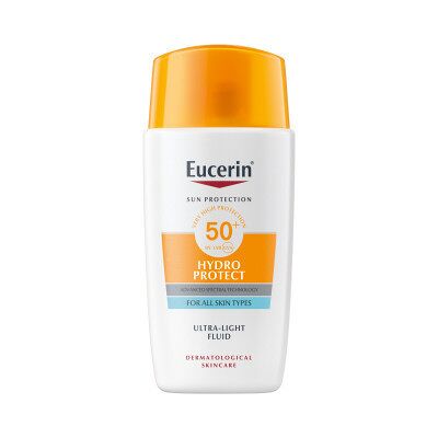 BEIERSDORF Eucerin Sun Hydro Protect ultra ľahký fluid na opaľovanie SPF50+ 50 ml BEIERSDORF Eucerin Sun Hydro Protect ultra ľahký fluid na opaľovanie SPF50+ 50 ml