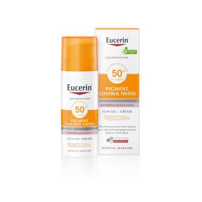 BEIERSDORF Eucerin Sun emulzia pigment control svetlá SPF50+ 50 ml BEIERSDORF Eucerin Sun emulzia pigment control svetlá SPF50+ 50 ml