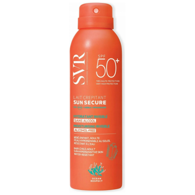 SVR Sun Secure Praskající mléko SPF50+ 200ml SVR Sun Secure Praskající mléko SPF50+ 200ml