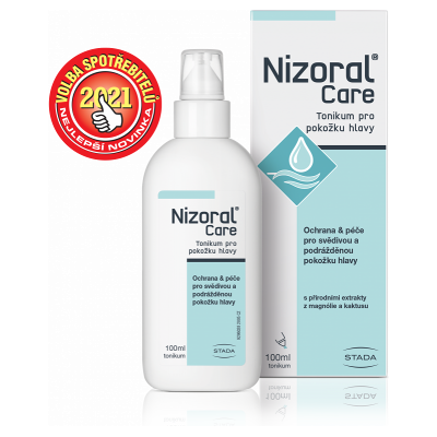 STADA Nizoral Care tonikum pre podráždenú pokožku hlavy 100 ml STADA Nizoral Care tonikum pre podráždenú pokožku hlavy 100 ml