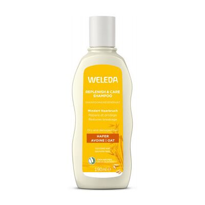 Weleda ovesný regenerační šampón pro suché a poškozené vlasy 190 ml Weleda ovesný regenerační šampón pro suché a poškozené vlasy 190 ml