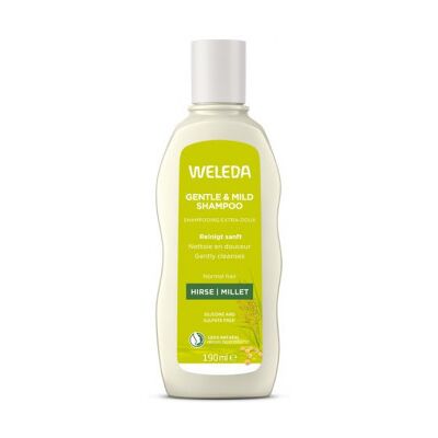 Weleda vyživujúci šampón s prosom pre normálne vlasy 190 ml Weleda vyživujúci šampón s prosom pre normálne vlasy 190 ml