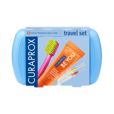CURADEN CURAPROX Travel set modrý new CURADEN CURAPROX Travel set modrý new